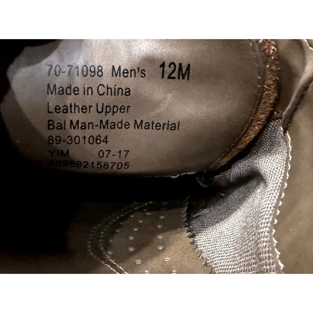G H Bass Mens Dark Brown Leather Oxford Lace Up Dress Shoes Size 12M‎
